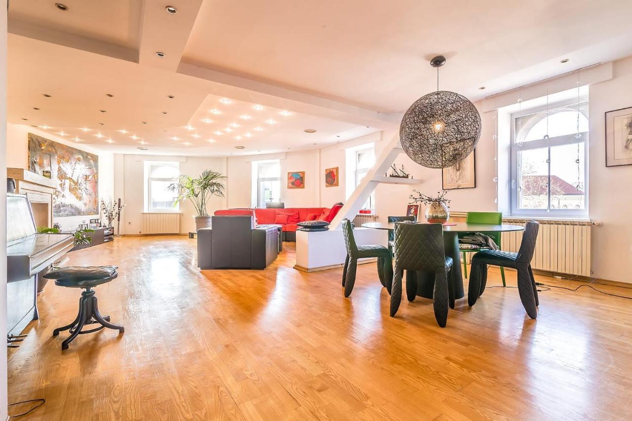 Modern City-Centre Penthouse With Spectacular Views / 135Sqm Zagreb Ngoại thất bức ảnh