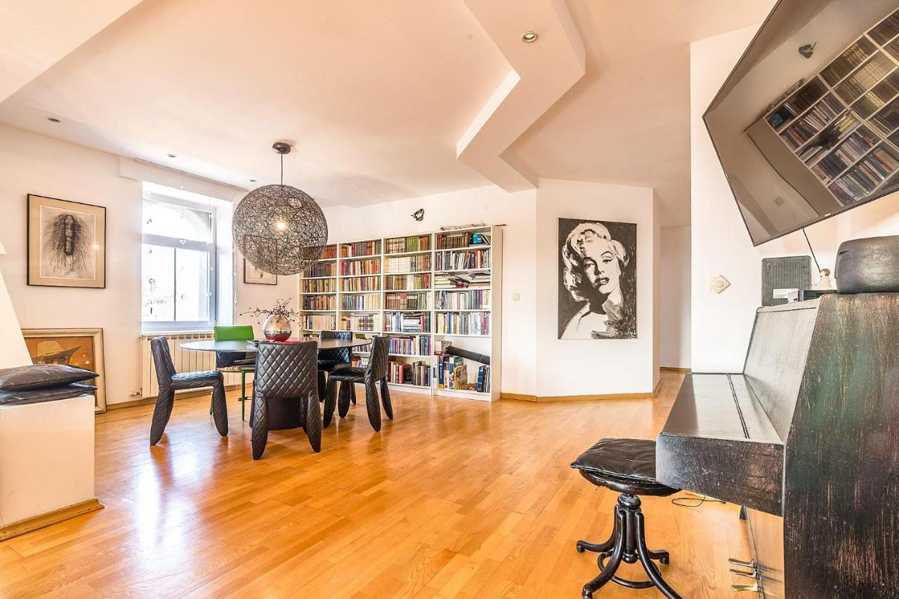 Modern City-Centre Penthouse With Spectacular Views / 135Sqm Zagreb Ngoại thất bức ảnh